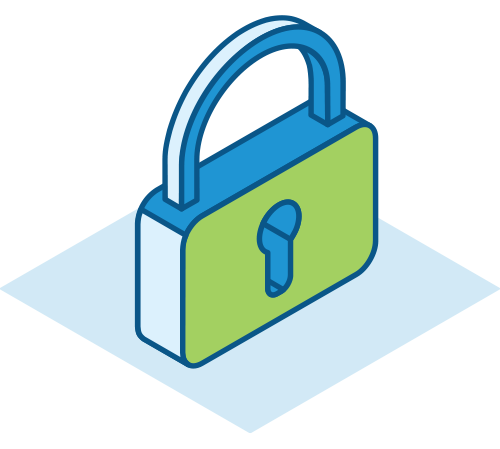 Security lock icon