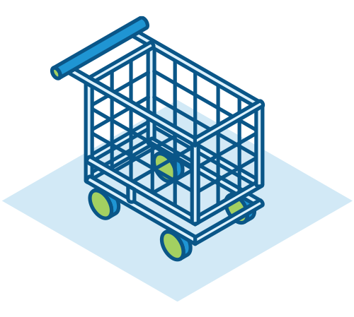 merchants shopping icon